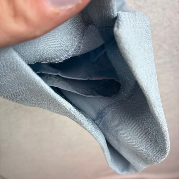 Vintage Larry Levine Suit Pants Women’s 10 Powder Blue Old Money Classy Career - Picture 6 of 13